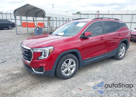 2022 GMC Terrain Fwd Sle z USA, uszkodzony, nr VIN 3GKALMEV4NL163398